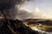 Thomas Cole View from Mount Holyoke, Northamptom, Massachusetts, after a Thunderstorm oil painting on canvas